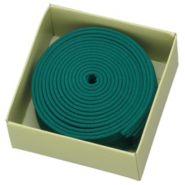 Kameyama Shichijo Incense Sticks, No String, 14 Sticks, Approximately 12 Hours, Spiral Incense