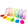 Wrapables Reusable Silicone Tea Infusers for Loose Leaf Teas Tea