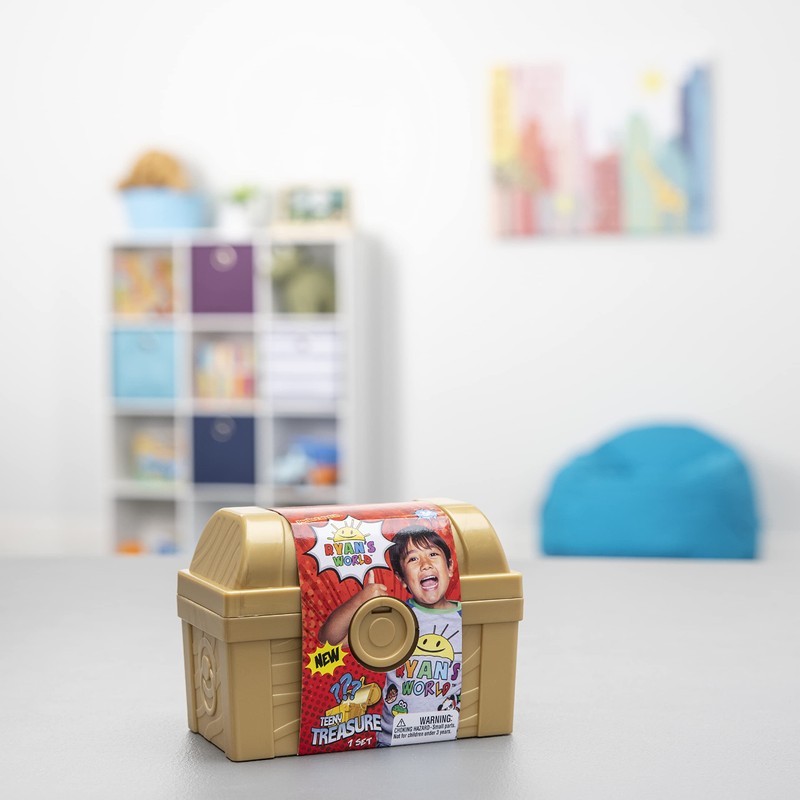 RYAN'S WORLD 921577.004 Teeny Treasure Chest, Multi