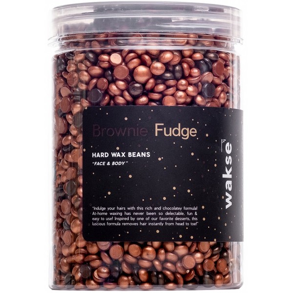 Wakse Brownie Fudge Hard Wax Beans 360g - Discontinued Brand