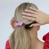 Kaxi, Two Toned Bow Slick Back Ponytails, No Damange Elastic