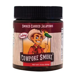 Cornaby's Cowpoke Smoke Relish In A Jar Sweet And Spicy Candied Jalapeno Peppers Plant-Based Non-GMO Gluten-Free Gourmet Relish Made In USA