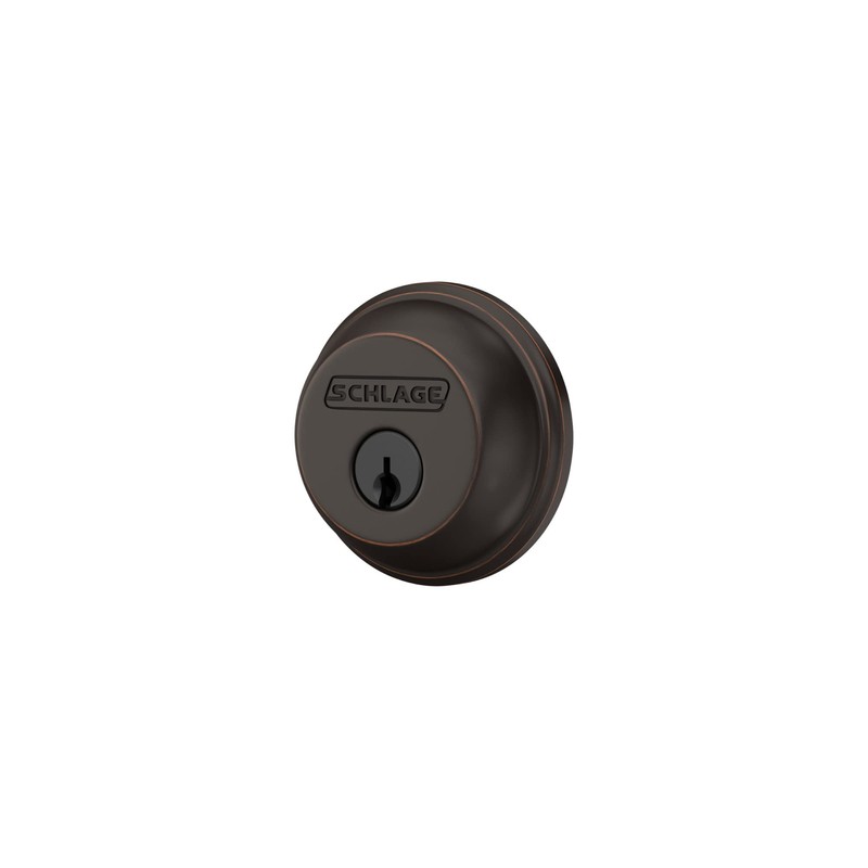 Schlage B60 N 716 Deadbolt, Keyed 1 Side, Highest Residential