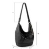 The Sak Sequoia Hobo Bag in Leather, Single Shoulder Strap,