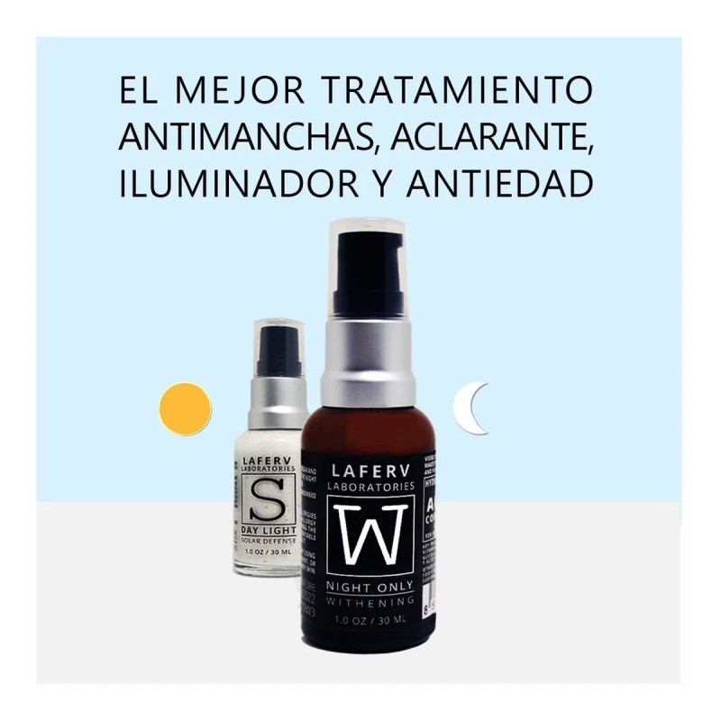Tratamiento Despigmentante Antimanchas Antiedad Dia Y Noche