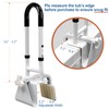 HEPO Adjustable Bathtub Grab Bars for Seniors, Bath Safety Grab