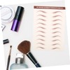 Mikinona Disposible Eyebrow Hair-like Eye Brow Sheet Temporary Eye Brow