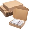 Wowxyz Shipping Boxes 13x11x3 Inches 20 Pack Corrugated Cardboard Mailing