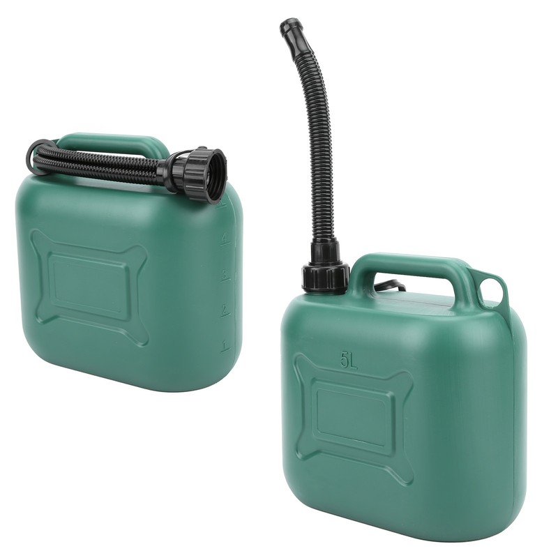 Jerry Can ABS Plastic Portable Gas Canister Military Style Oil