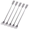 14Pcs Stainless Steel Lab Spatula Micro Scoop Reagent Laboratory Mixing