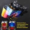 Motorcycle Helmet Visor Motorcycle Face Shield Helmet Accessories Replacement for