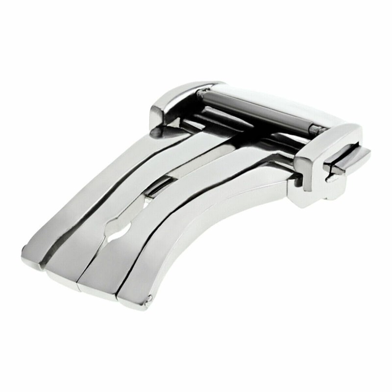 Ewatchparts 18mm Deployment Buckle Clasp Compatible With Omega Seamaster Planet