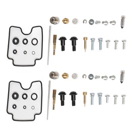 Kit de Reconstrucci?¡ì?n de Carburador de Motocicleta, Juego de Reparaci?¡ì?n de Carburador con Reemplazo de Resorte de Junta para V Star 1100 XVS1100 1999?2009