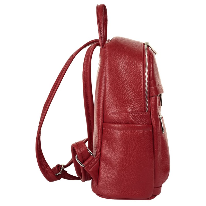 Samantha Look 021678 Women's Genuine Leather Backpack Made in Italy