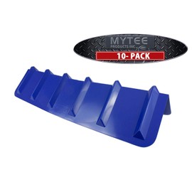 (10 Pack) Blue Corner Protector Vee Shaped/V Edge Guard - 8" x 8" x 36" Inches