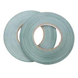 Green Pot Tape Florist Crafts - Premium Floral Tape: Waterproof, Strong Hold for Stunning Arrangements (6mm Pot Tape, 2 Reels)