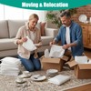 80 Pack Foam Pouches for Packing, Cushion Foam Wrap Sleeves,