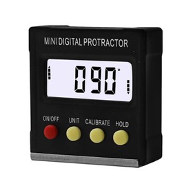 Bestgle Mini Angle Gauge Digital Angle Finder Protractor Magnetic Angle Inclinometer for Bevel Angle of Miter Saw/Automobile Test and Repair