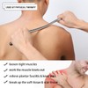 NZNZ WAXOD Muscle Scraper Tool Stainless Steel Gua Sha Massage