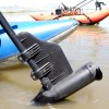 Bullnose Rudder For Trolling Motors 10.5 Inch Black Fits 1.125