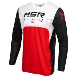 MSR Axxis Range Dirt Bike, Motocross Jersey X-Large Black/Red