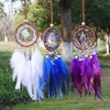 Natural Agate Dream Catchers 7 Chakra Crystal Gemstone Dream Catcher