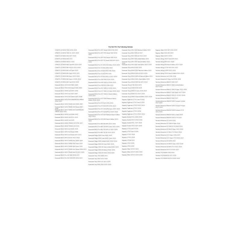 TUSK (4 Pack) Tapered Spline Drive Lug Nut 12mm x