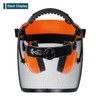 Mesh Visor Ear Muff Combination For Grass trimmer & Brush