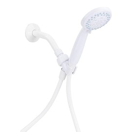 Simply Clean 520 3150WT-WS 3-Setting Handheld Showerhead, White