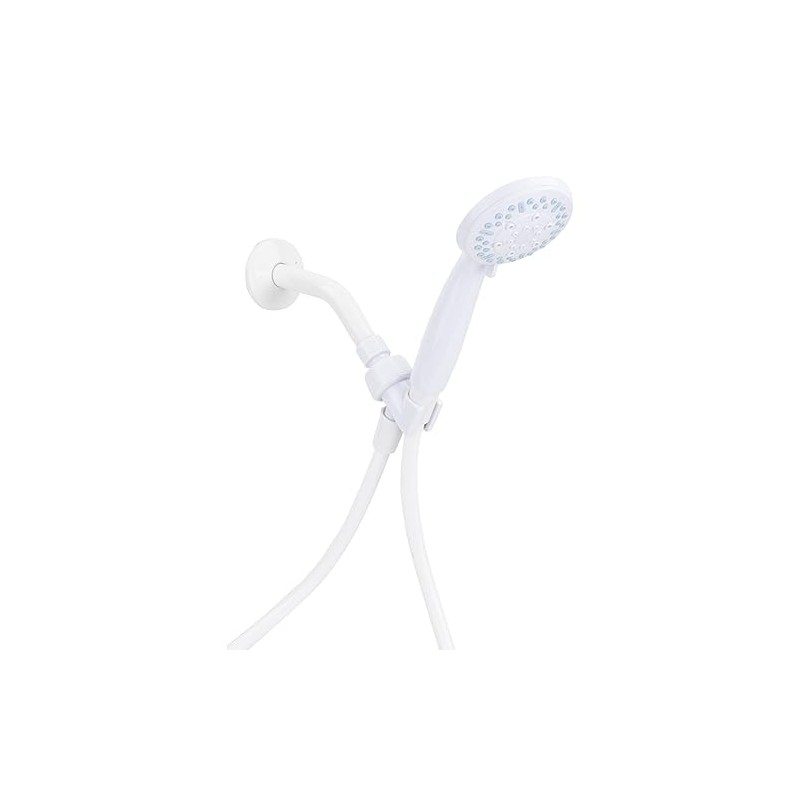 Simply Clean 520 3150WT-WS 3-Setting Handheld Showerhead, White