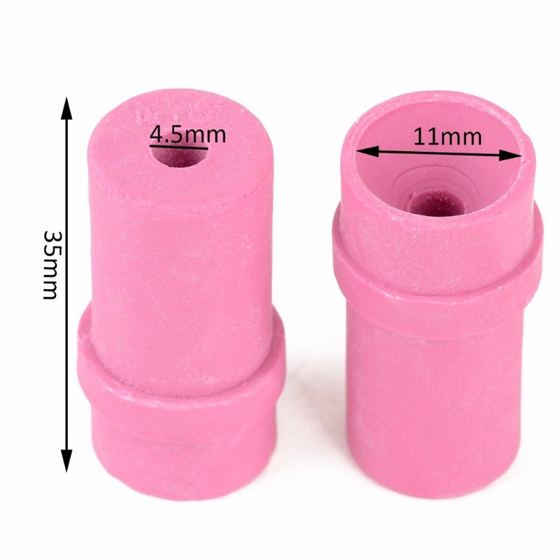 20Pcs/set Sandblaster Replacement Air Sand Blasting Ceramic Nozzles Tips 4.5mm
