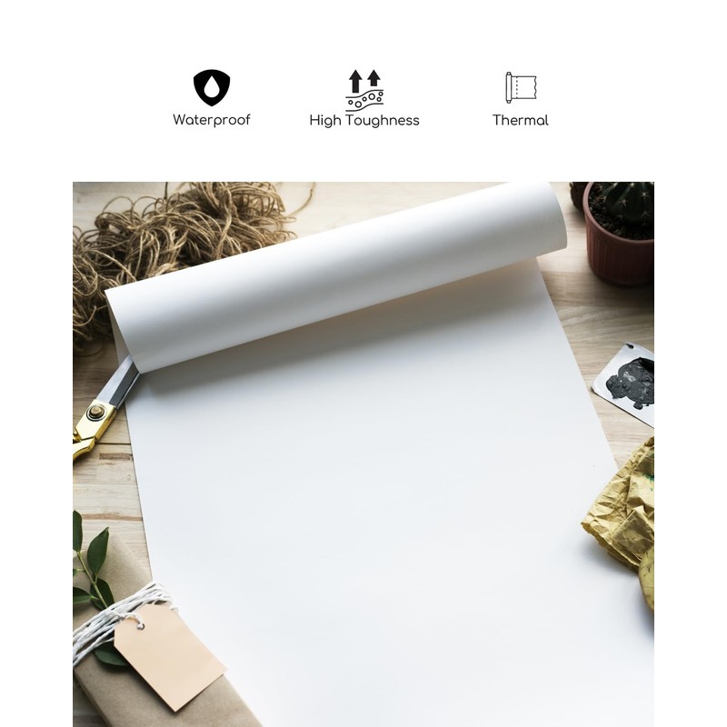 TATTMUSE A4 Thermal Printer Paper roll Total 4 Rolls (100