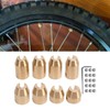 Wheel Spoke Balance Weights, Motorcycle Reusable Brass Wheel Spoke Balance