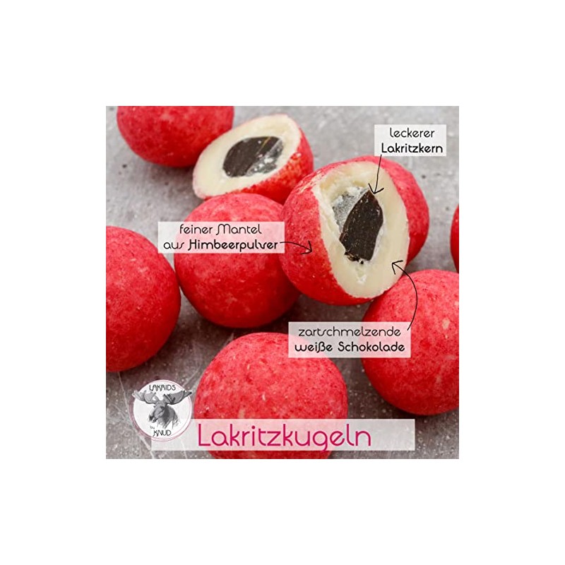 Lakrids Knud | Liquorice Raspberry