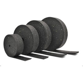 My Plast Terrace Pads Roll [2,000 x 50 x 6 mm, 1 Piece] Non-Slip & Weatherproof, Water-Resistant Spacer for Patios and Courtyard, Durable Building Protection Mat, Rubber Granulate Roll for Terrace