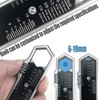 Llave Ajustable Llave EDC, Llave Universal con Mecanismo de Ajuste