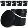 AKOLAFE 6 Pack Paint Bucket for Painting Plastic 2 Quart