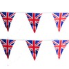 VFM - Union Jack Bunting Triangle 20ft With 12 Flags,