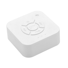 Baby Sound Machine 9 Songs Aid Sleeping USB Charge Timing Function White Noise Sound Machine for Household Travel
