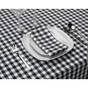 LAN&LAN - Rectangular Check Tablecloth, Tablecloth for Indoor and Outdoor