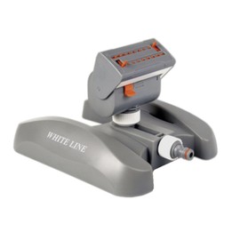 Bradas WL-Z17 Lawn Sprinkler 366 m² Sprinkler Irrigation, Pulse Sprinkler, 10 x 10 x 6 cm, Grey, grey