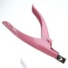 False Nail Art Tips Stainless CLIPPER Edge Cutter free glitter