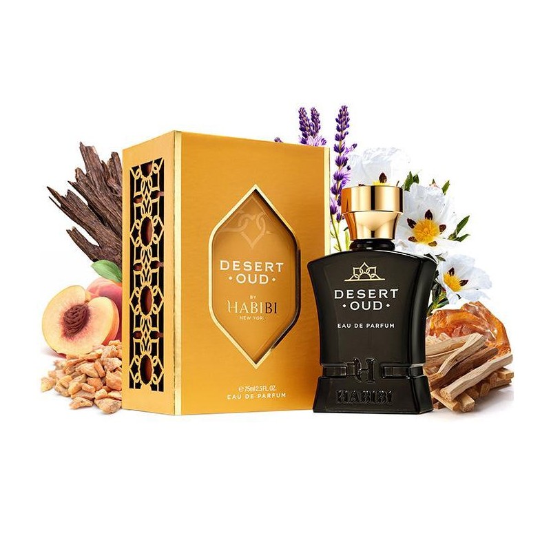 HABIBI NY Desert Oud - Long Lasting Fragrance for Men
