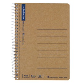 Maruman N239 A6 Deformation Notebook, Craft Cover, New Basic