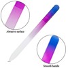 3 Pack Glass Nail File, EAONE Crystal Nail Files, Double-Sided