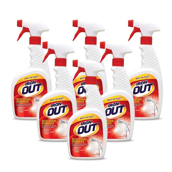 Iron OUT Spray Gel Rust Stain Remover, Remove and Prevent