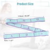 VOCOSTE Yoga Stretch Strap with 9 Loops Elastic Strap Blue
