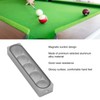 Cue Tip Storage Box Aluminium Alloy Magnetic Suction Cue Tip
