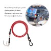 RXZIXYL 1/10 RC Crawler Elastic Force Escape Rope,Kinetic Winch Strap,