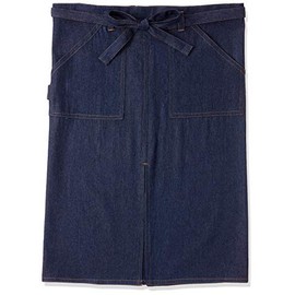 Edwin Unisex Sommelier Denim Apron, navy